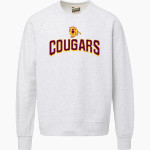 University of Minnesota Morris Cougars <span class="pdp-name-mascot">University of Minnesota Morris Cougars</span> MV Sport Men's Vintage Fleece Crew Front Thumbnail