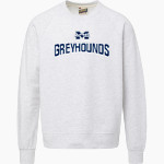 Moravian University Greyhounds <span class="pdp-name-mascot">Moravian University Greyhounds</span> MV Sport Men's Vintage Fleece Crew Front Thumbnail