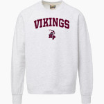 HAZEL PARK HIGH SCHOOL VIKINGS MV Sport Men's Vintage Fleece Crew Front Thumbnail