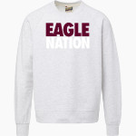 GEORGE STEVENS ACADEMY EAGLES <span class="pdp-name-mascot">GEORGE STEVENS ACADEMY EAGLES</span> MV Sport Men's Vintage Fleece Crew Front Thumbnail