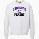 Carlsbad Lancers <span class="pdp-name-mascot">Carlsbad Lancers</span> MV Sport Men's Vintage Fleece Crew Front Thumbnail