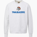 YES PREP NORTH CENTRAL HIGH SCHOOL TRAILBLAZERS <span class="pdp-name-mascot">YES PREP NORTH TRAILBLAZERS</span> MV Sport Men's Vintage Fleece Crew Front Thumbnail