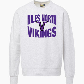 MV Sport Men's Vintage Fleece Crew