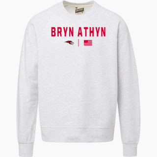 MV Sport Men's Vintage Fleece Crew