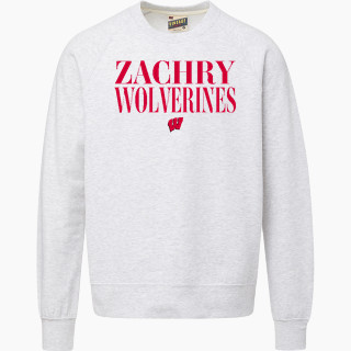 MV Sport Men's Vintage Fleece Crew