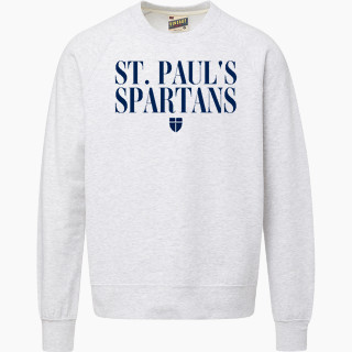 MV Sport Men's Vintage Fleece Crew