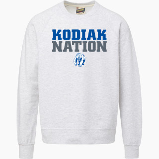 MV Sport Men's Vintage Fleece Crew