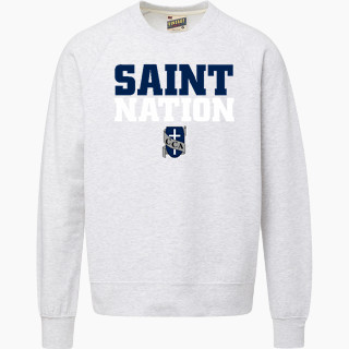 MV Sport Men's Vintage Fleece Crew