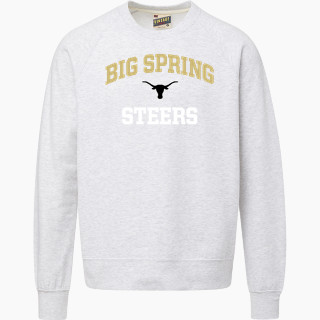 MV Sport Men's Vintage Fleece Crew