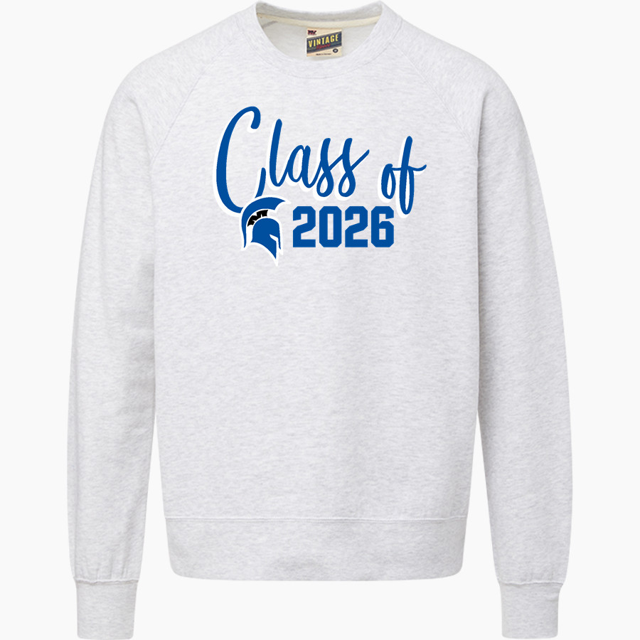 MC CONNELLSBURG HIGH SCHOOL SPARTANS <span class="pdp-name-mascot">MC CONNELLSBURG SPARTANS</span> MV Sport Men's Vintage Fleece Crew