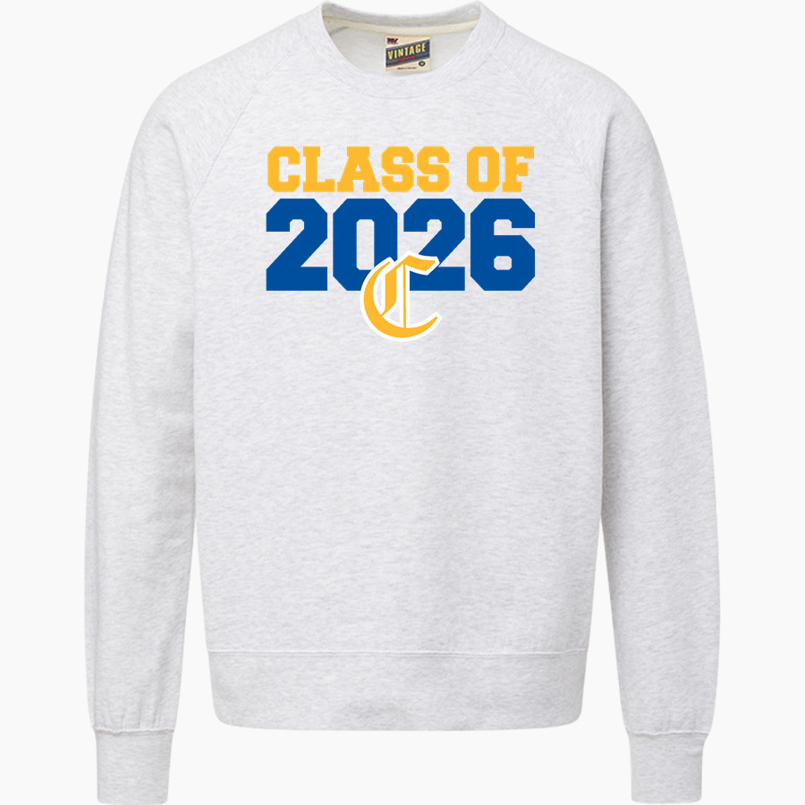 CANTERBURY SCHOOL OF FLORIDA CRUSADERS <span class="pdp-name-mascot">CANTERBURY OF FLORIDA CRUSADERS</span> MV Sport Men's Vintage Fleece Crew