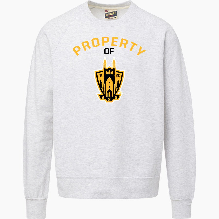 Roosevelt Roughriders <span class="pdp-name-mascot">Roosevelt Riders</span> MV Sport Men's Vintage Fleece Crew