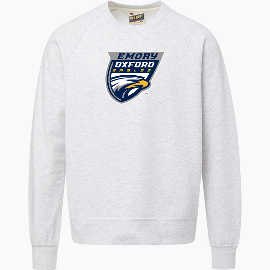 Oxford College of Emory University Eagles <span class="pdp-name-mascot">Oxford College of Emory University Eagles</span> MV Sport Men's Vintage Fleece Crew