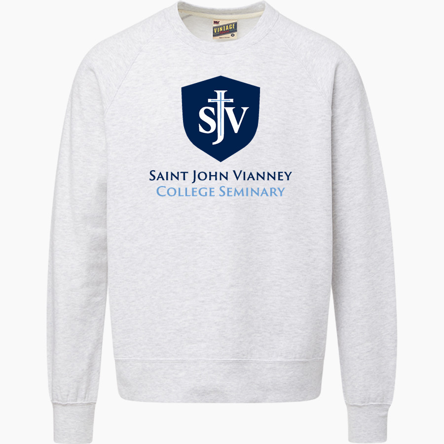 Saint John Vianney Saint John Vianney <span class="pdp-name-mascot">Saint John Vianney College Seminary</span> MV Sport Men's Vintage Fleece Crew