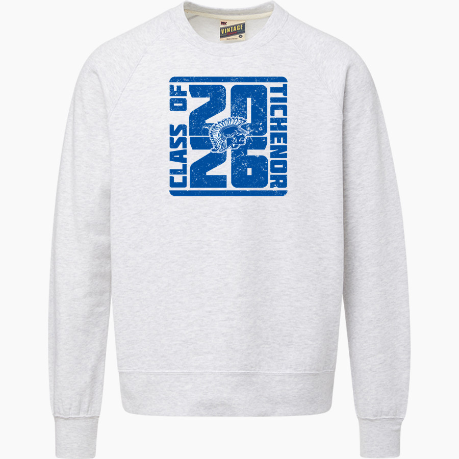 Tichenor Middle School Trojans <span class="pdp-name-mascot">Tichenor Middle School Trojans</span> MV Sport Men's Vintage Fleece Crew