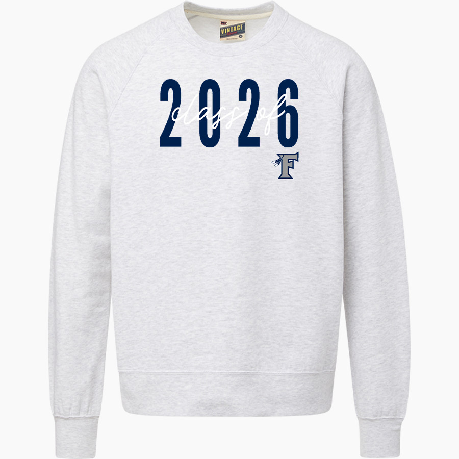 FARMERSVILLE HIGH SCHOOL AZTECS <span class="pdp-name-mascot">FARMERSVILLE AZTECS</span> MV Sport Men's Vintage Fleece Crew