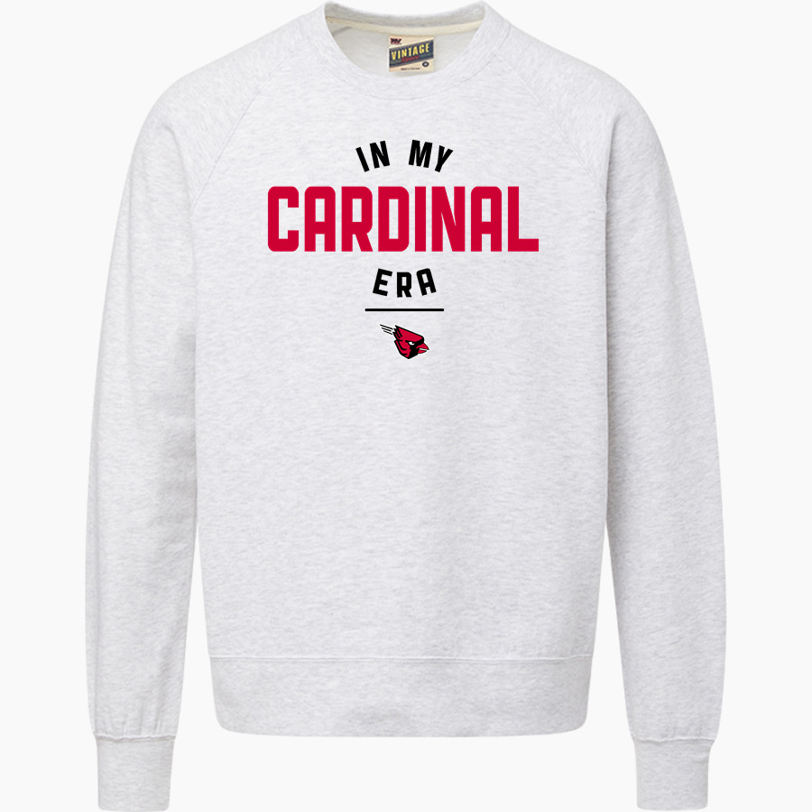 FORRESTON HIGH SCHOOL CARDINALS <span class="pdp-name-mascot">FORRESTON CARDINALS</span> MV Sport Men's Vintage Fleece Crew