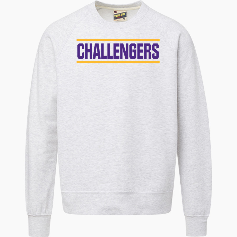 Cascade Christian Challengers <span class="pdp-name-mascot">Cascade Christian Challengers</span> MV Sport Men's Vintage Fleece Crew