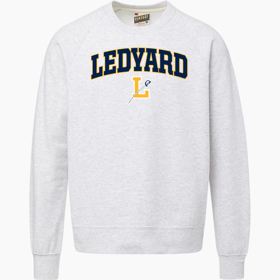 Ledyard Colonels MV Sport Men's Vintage Fleece Crew