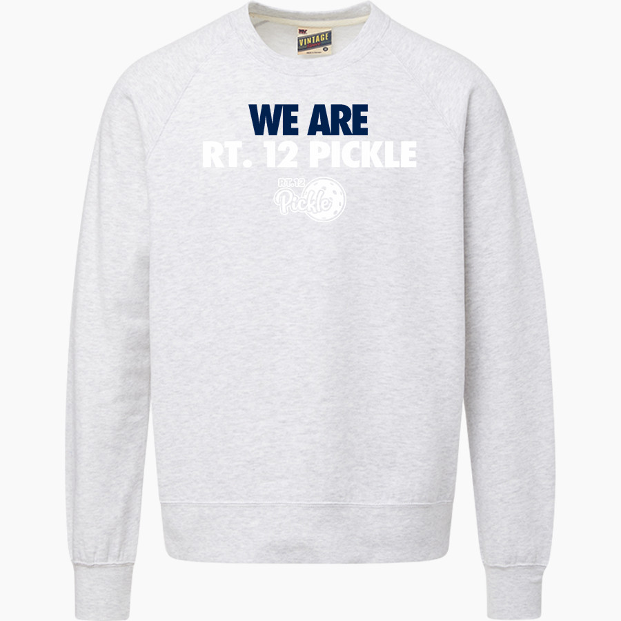 Rt. 12 Pickle Rt. 12 Pickle <span class="pdp-name-mascot">Rt. 12 Pickle</span> MV Sport Men's Vintage Fleece Crew