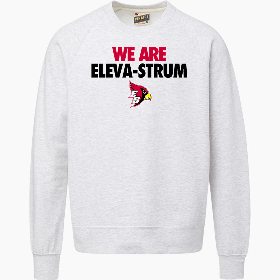 Eleva-Strum Cardinals MV Sport Men's Vintage Fleece Crew