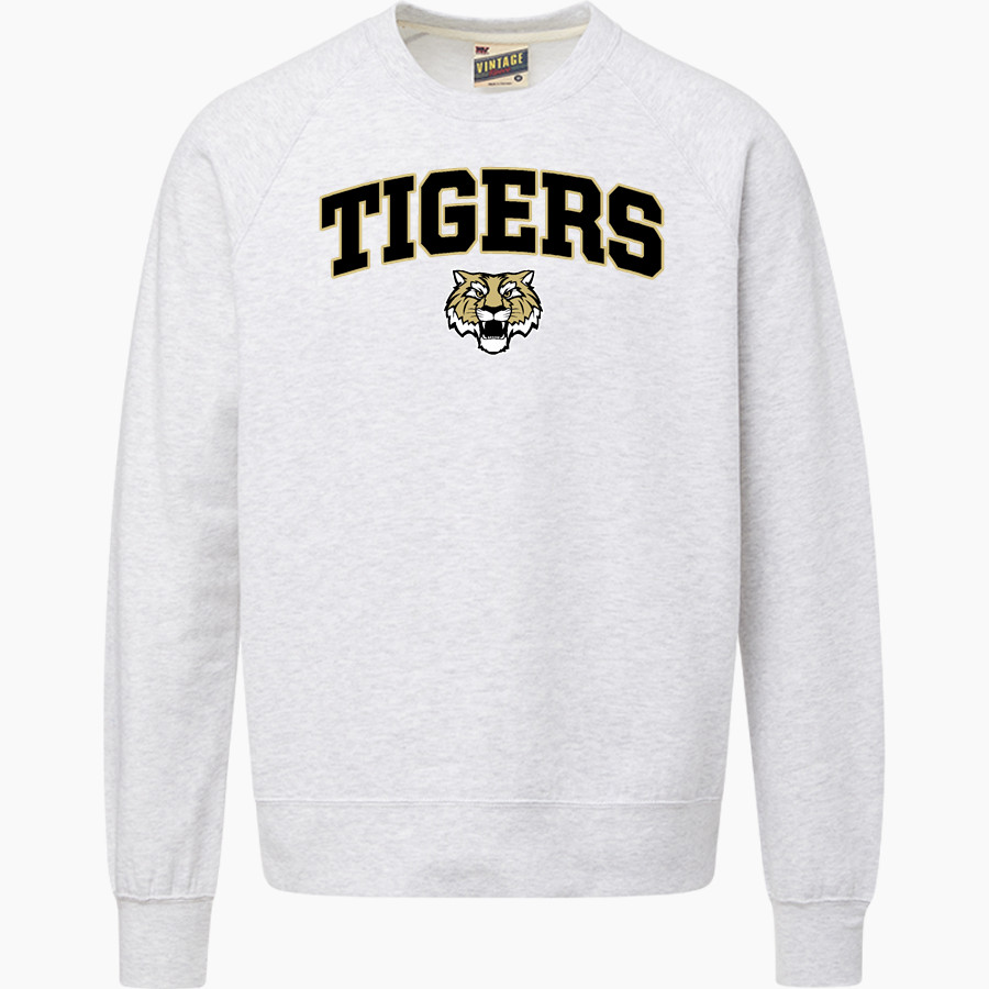 Lebanon Tigers <span class="pdp-name-mascot">Lebanon Tigers</span> MV Sport Men's Vintage Fleece Crew