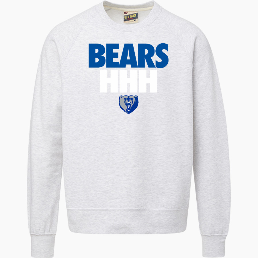 Bartram Trail Bears <span class="pdp-name-mascot">Bartram Trail Bears</span> MV Sport Men's Vintage Fleece Crew