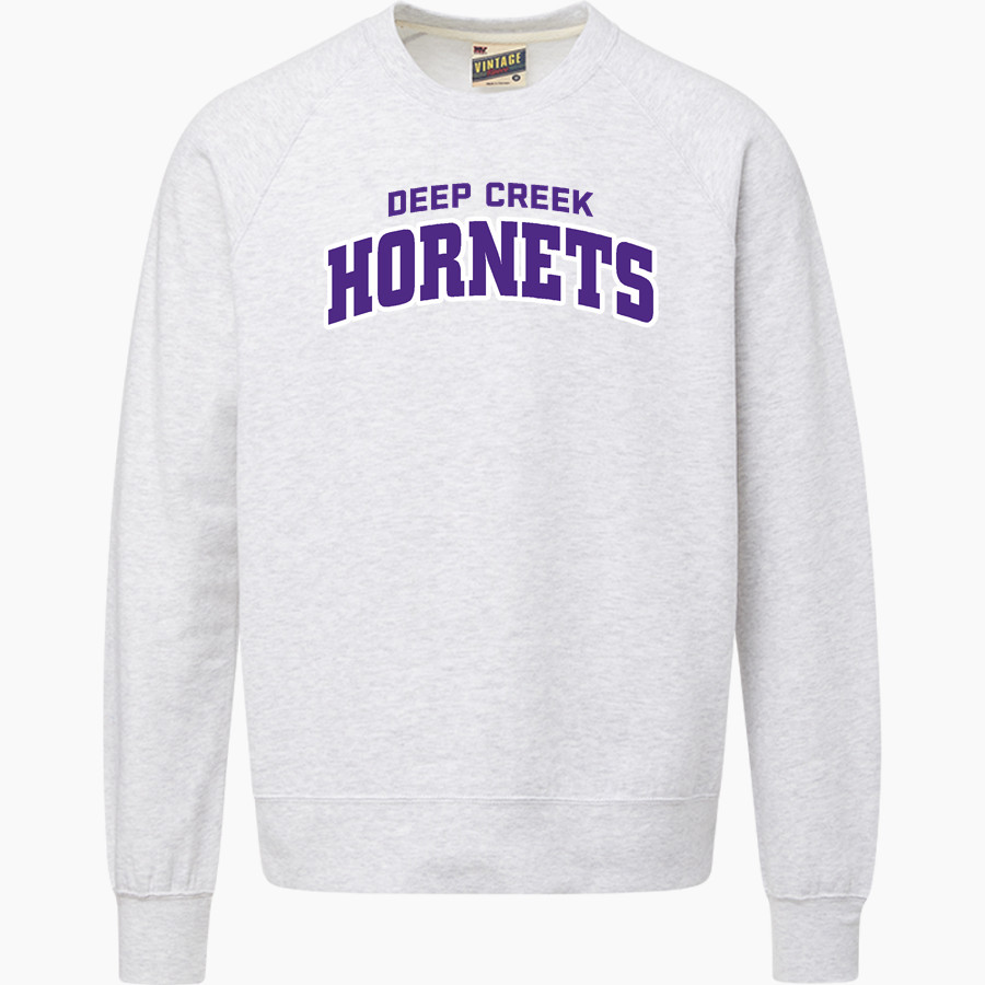 Deep Creek Hornets <span class="pdp-name-mascot">Deep Creek Hornets</span> MV Sport Men's Vintage Fleece Crew