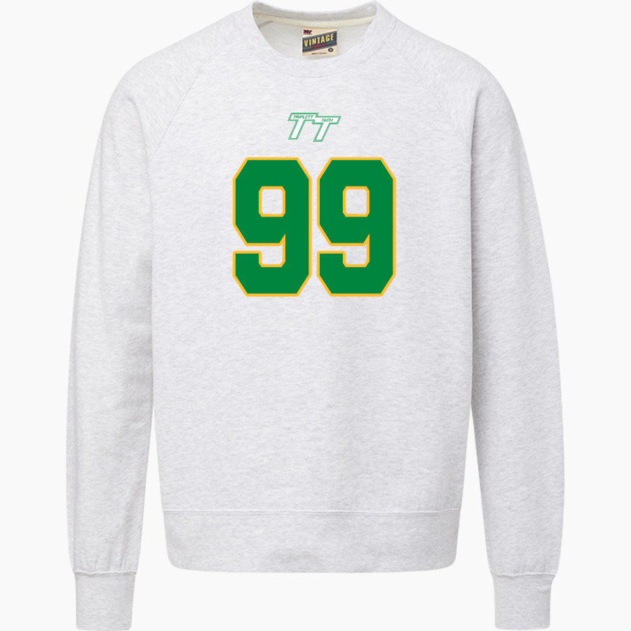 Triplett Tech <span class="pdp-name-mascot">Triplett Business and Technical Institute</span> MV Sport Men's Vintage Fleece Crew