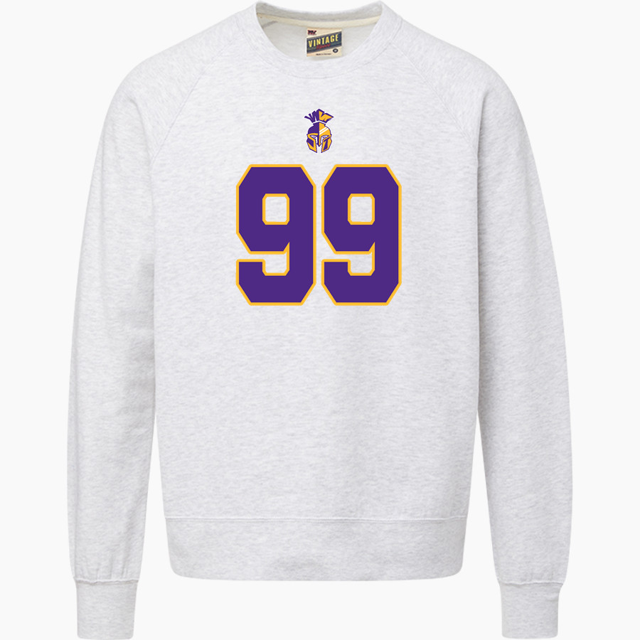 SEBEKA HIGH SCHOOL Trojans Online Store <span class="pdp-name-mascot">SEBEKA TROJANS</span> MV Sport Men's Vintage Fleece Crew