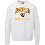 Worth Rams <span class="pdp-name-mascot">Worth Rams</span> MV Sport Men's Vintage Fleece Crew Front Thumbnail