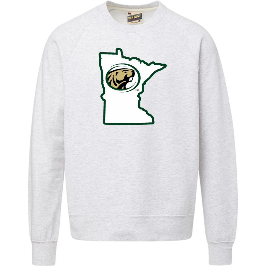 Bemidji State Athletics <span class="pdp-name-mascot">Bemidji State Beavers</span> MV Sport Men's Vintage Fleece Crew