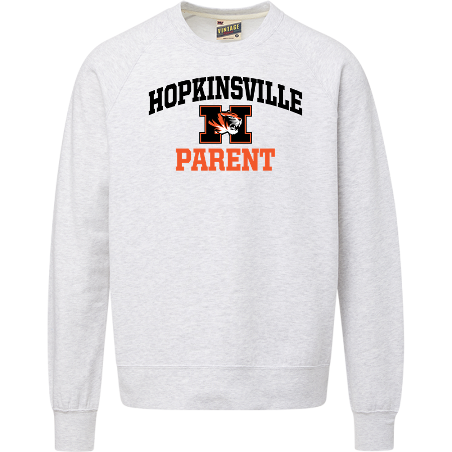 HOPKINSVILLE HIGH SCHOOL TIGERS <span class="pdp-name-mascot">HOPKINSVILLE TIGERS</span> MV Sport Men's Vintage Fleece Crew