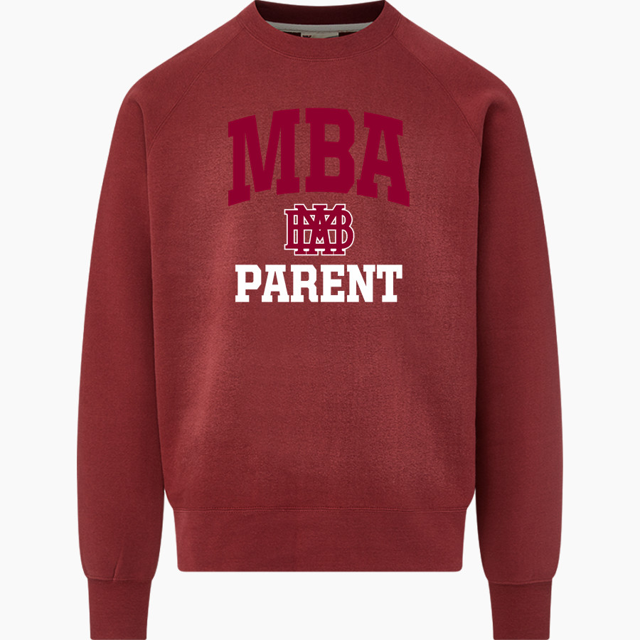 Montgomery Bell Academy Online Apparel Store <span class="pdp-name-mascot">Montgomery Bell Academy Big Red</span> MV Sport Men's Vintage Fleece Crew