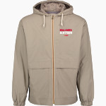 MCINTOSH COUNTY ACADEMY BUCCANEERS <span class="pdp-name-mascot">MCINTOSH COUNTY ACADEMY BUCCANEERS</span> MV Sport Weatherproof Vintage Men's Hooded Rain Jacket Front Thumbnail