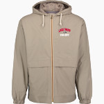 Lake Mary Rams MV Sport Weatherproof Vintage Men's Hooded Rain Jacket Front Thumbnail