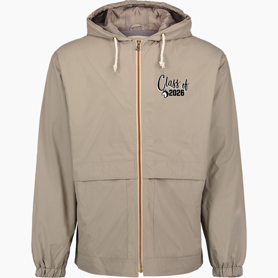 BATTLE MOUNTAIN HIGH SCHOOL HUSKIES <span class="pdp-name-mascot">BATTLE MOUNTAIN HUSKIES</span> MV Sport Weatherproof Vintage Men's Hooded Rain Jacket