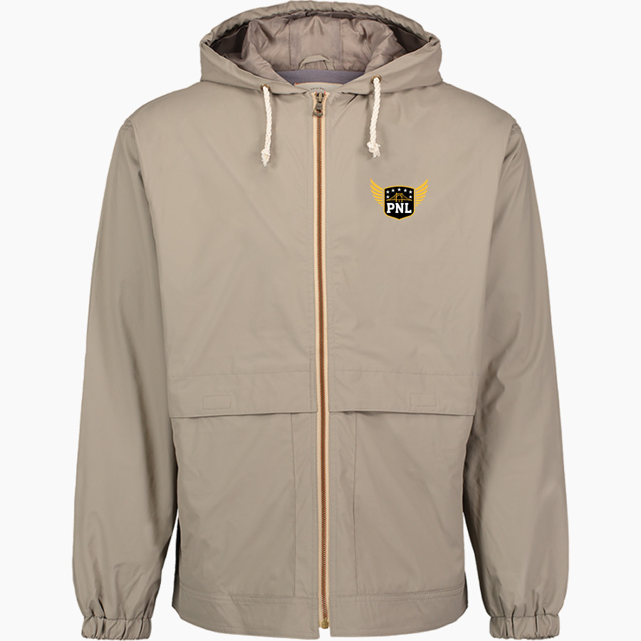 PITTSBURGH NATIONAL LEAGUE PITTSBURGH NATIONAL <span class="pdp-name-mascot">PITTSBURGH NATIONAL LEAGUE</span> MV Sport Weatherproof Vintage Men's Hooded Rain Jacket