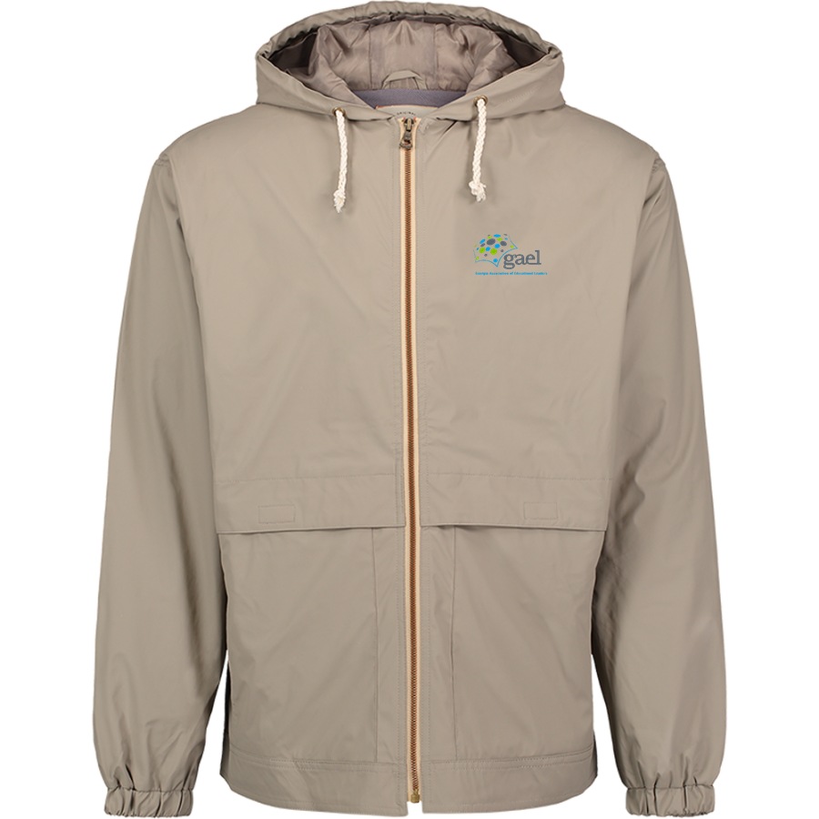 Georgia Association of Educational Leaders <span class="pdp-name-mascot">Georgia Association of Educational Leaders</span> MV Sport Weatherproof Vintage Men's Hooded Rain Jacket