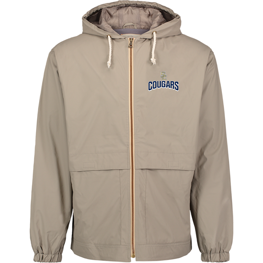 STONEY CREEK HIGH SCHOOL COUGARS <span class="pdp-name-mascot">STONEY CREEK COUGARS</span> MV Sport Weatherproof Vintage Men's Hooded Rain Jacket