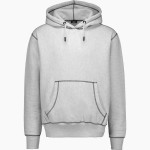 Beloit College Buccaneers MV Sport Men's Pro-Weave Contrast Stitch Hoodie Front Thumbnail