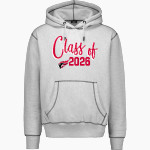 LAWNDALE HIGH SCHOOL CARDINALS <span class="pdp-name-mascot">LAWNDALE CARDINALS</span> MV Sport Men's Pro-Weave Contrast Stitch Hoodie Front Thumbnail