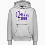 Cornell Rams MV Sport Men's Pro-Weave Contrast Stitch Hoodie Front Thumbnail