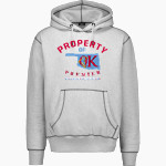 Oklahoma Premier Figure Skating <span class="pdp-name-mascot">Oklahoma Premier Figure Skating</span> MV Sport Men's Pro-Weave Contrast Stitch Hoodie Front Thumbnail