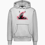 Northwest Nazarene Nighthawks <span class="pdp-name-mascot">Northwest Nazarene University Nighthawks</span> MV Sport Men's Pro-Weave Contrast Stitch Hoodie Front Thumbnail