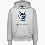 KIDRON CENTRAL CHRISTIAN H S COMETS MV Sport Men's Pro-Weave Contrast Stitch Hoodie Front Thumbnail