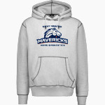 Rocky Mountain Gymnastics MV Sport Men's Pro-Weave Contrast Stitch Hoodie Front Thumbnail