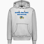 WADENA DEER CREEK HIGH SCHOOL WOLVERINES MV Sport Men's Pro-Weave Contrast Stitch Hoodie Front Thumbnail