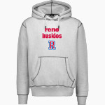RENO HIGH SCHOOL HUSKIES MV Sport Men's Pro-Weave Contrast Stitch Hoodie Front Thumbnail