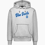 DAVIS SENIOR HIGH SCHOOL BLUE DEVILS <span class="pdp-name-mascot">DAVIS BLUE DEVILS</span> MV Sport Men's Pro-Weave Contrast Stitch Hoodie Front Thumbnail